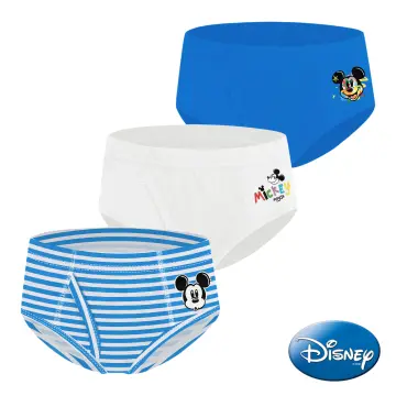 Disney Mickey Mouse 3-in1 Pack Bikini Briefs Boys Kids Underwear