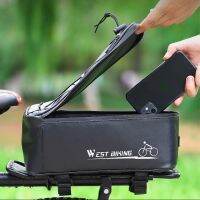 【hot】❏◈  WEST BIKING Road MTB Rear Rack  Pannier Pack Cycling Large Capacity Tail Cover