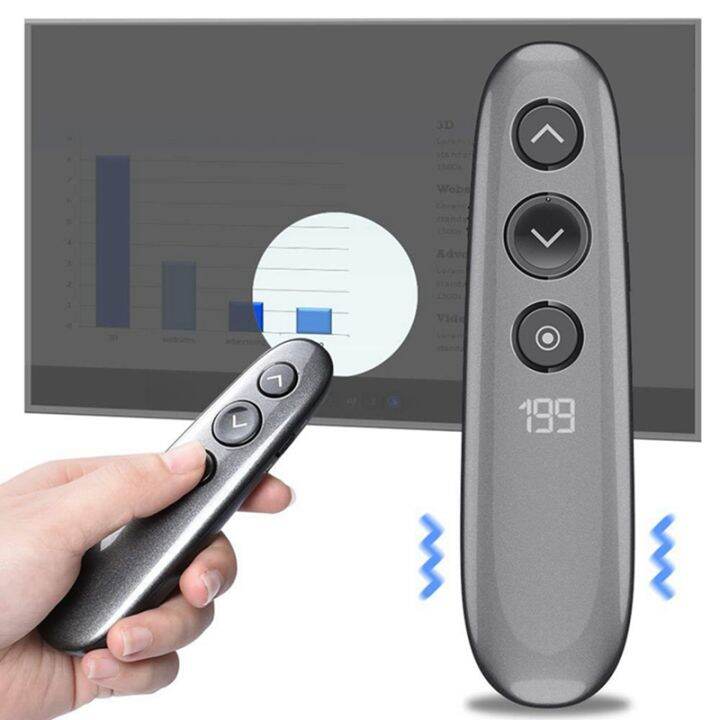 wireless-page-turner-presenter-spare-parts-accessories-highlighting-magnify-led-lcd-digital-pointer-fly-mouse-powerpoint-presentation-clicker