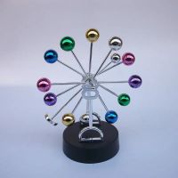 Colour Ball Perpetual Motion Astrometer Originality Desktop Office Home Decorate Magnetic Wiggler Ornament