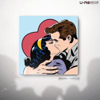 U-RO DECOR รุ่น KISSING COUPLE-B ภาพพิมพ์ ขนาด 70 x 70 ซม. ยูโรเดคคอร์ ภาพแต่งบ้าน รูปภาพติดผนัง รูปภาพวิวธรรมชาติ รูปภาพพิมพ์กรอบลอย ภาพวิวสวยๆ ตกแต่งผนัง รูปภาพพร้อมแขวน Printing Picture,Wall Picture, Canvas Printings