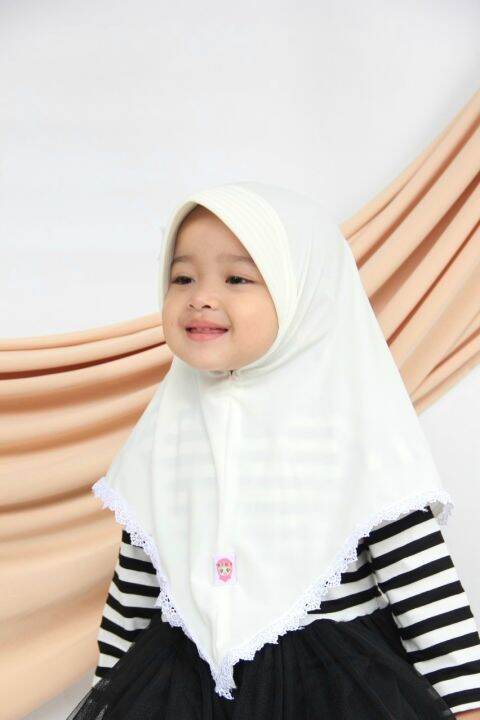 Hijab Anak Perempuan / Jilbab Anak / Kerudung Anak Cewek / Hijab Anak