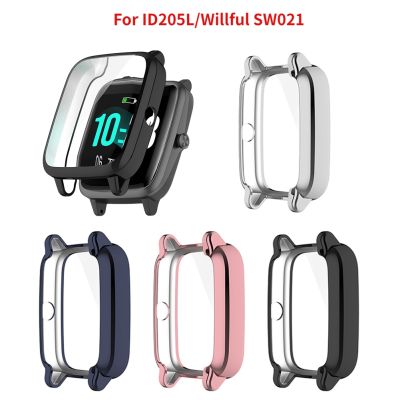 ☃¤✌ Uniwersalny futerał ochronny 1.3 do zegarka ID205L / SW021 Smartwatch odporny na zarysowania odporny na wstrząsy osłona ramy etui z TPU odporny na zarysowania