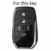 New prodects coming AX Silicone Remote Key Case Fob Shell Cover For Toyota Vellfire alphard 30 series 2016 2019 Skin Holder 6 Button 2016 2019