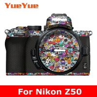 สำหรับ Nikon Z50ห่อป้องกันรอยขีดข่วนสติกเกอร์กล้องเสื้อโค้ทฟิล์มป้องกันตัวปกป้องร่างกายฝาครอบผิว