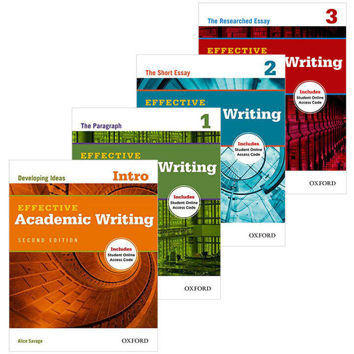 Oxford Effective Academic Writing OUP Oxford นำเข้าหนังสือภาษาอังกฤษ