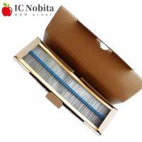 1000Pcs 1/6W 1/8W Metal Film Resistor 1 0.125W 0.1R 1M 4.7R 10R 22R 47R 100R 220R 470R 1K 10K 100K 2.2 4.7 10 270 360 Ohm