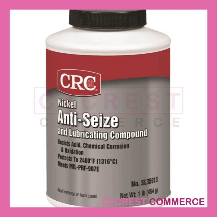 CRC Nickel AntiSeize and Lubricating Compound (454g) [SL35913] Lazada