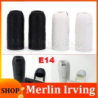 Merlin Irving Shop 2pcs 250V 2A E14 Light Bulb Lamp Holder Holder Lamp Socket Luminaire Lampholder Lighting Accessories