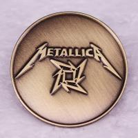 【DT】hot！ Enamel Pin Heavy Metal Band Brooches Badges Music Jewelry Accessories Gifts