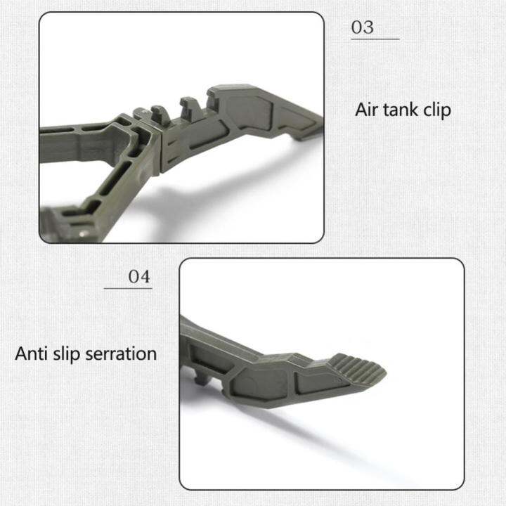ขาตั้งกระป๋องสเปรย์ไนล่อน3เกียร์ปรับได้-ถังลมรองรับทำอาหารอเนกประสงค์อุปกรณ์ป้องกันการลื่นอุปกรณ์ตั้งแคมป์กลางแจ้ง