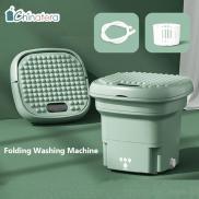 Chinatera Mini Folding Washing Machine Portable Washing Machine with Drain
