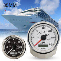 ใหม่ KUS GPS Speedometers 0-60Knots กันน้ำความเร็ว Odometers พร้อมเสาอากาศ GPS สำหรับเรืออัตโนมัติ Universal