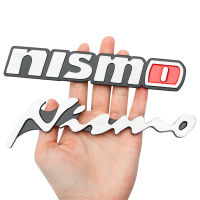 3D โลหะ Nismo Nissan โลโก้รถด้านหลัง Trunk Body Emblem Badge สติกเกอร์และ Decals สำหรับ Nissan Almera X-Trail Grand Livina Navara Serena Terra Sylphy Juke Teana อุปกรณ์เสริม