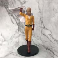 LOUVIA 20CM สำหรับของขวัญสำหรับเด็ก PVC Miniatures Saitama ของตกแต่งเดสก์ท็อปของสะสมตุ๊กตาขยับแขนขาได้โมเดลเคลื่อนไหวหนึ่งหมัดโมเดลผู้ชายฟิกเกอร์