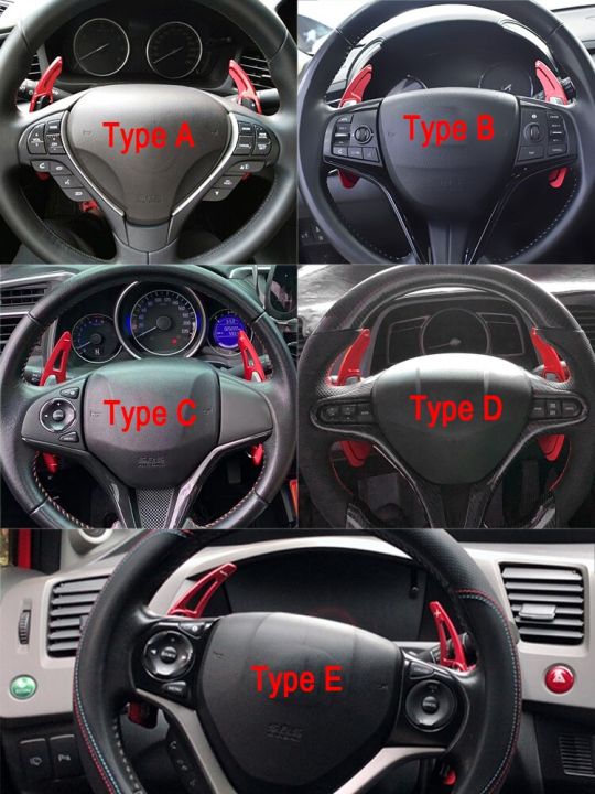 for-honda-jazz-civic-city-cr-v-hr-v-wr-v-vevel-insight-acura-car-steering-wheel-shift-paddle-dsg-extension-stickers-accessories