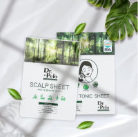 Dr.Pelo Scalp Tonic Sheet ทิชชู่เปียกช่วยทำความสะอาดหนังศีรษะอย่างล้ำลึก ลดผมขาดหลุดร่วง