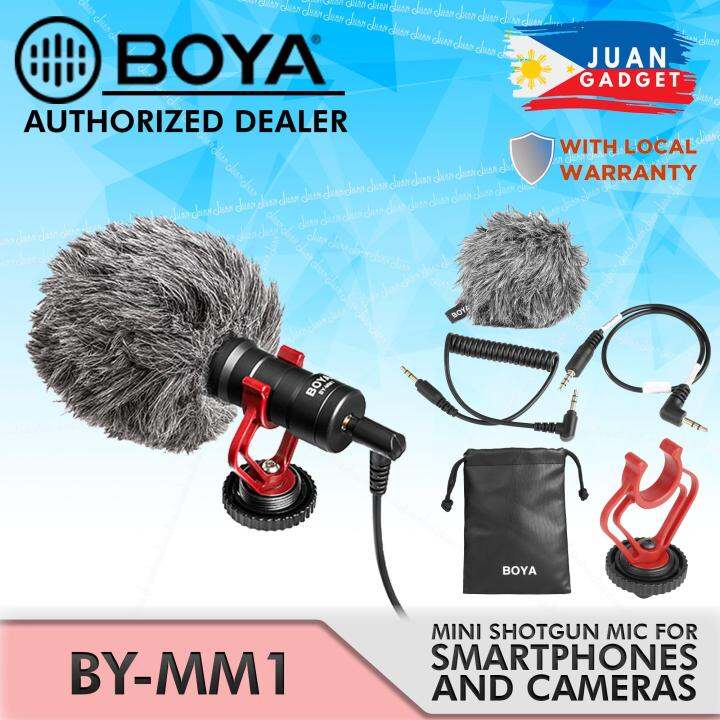 Boya BYMM1 Compact OnCamera Smartphone Video Microphone for Youtube