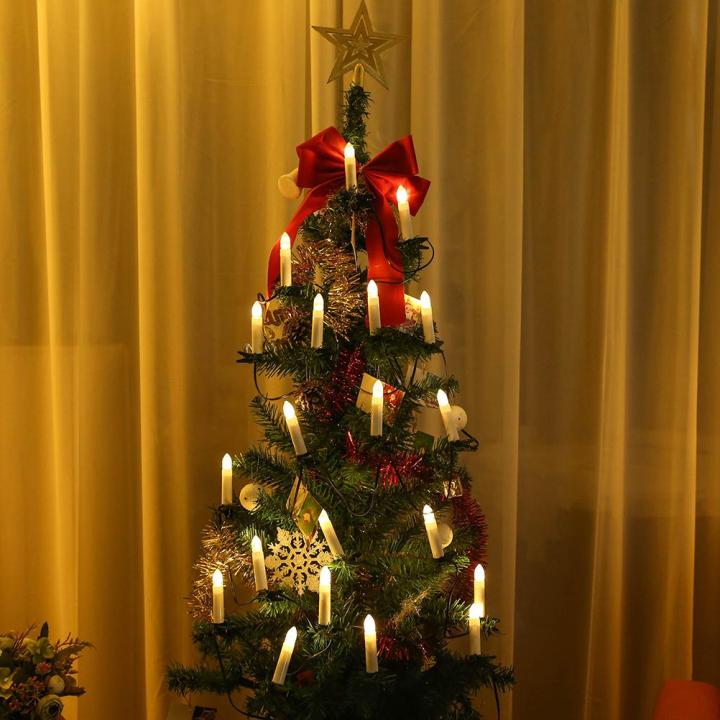 easybuy88-20ชิ้นเทียน-led-ของตกแต่งต้นไม้คริสต์มาส-เทียนสีขาวอบอุ่นตกแต่งเทศกาล