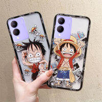 เคสโทรศัพท์ VIVOY17s VIVO Y17s เคส ดีไซน์ใหม่ น่ารัก การ์ตูน One Piece Ruffy เคสซิลิโคนใส โทรศัพท์มือถือ กันกระแทก ปกอ่อน Case 2023