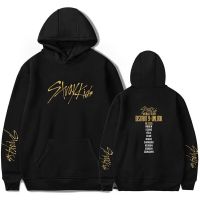 Sudadera con capucha de Stray Kids para hombre y mujer, jersey de manga larga con capucha, estilo Hip Hop, moda