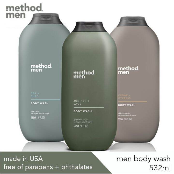 METHOD MEN BODY WASH 532 ml Lazada