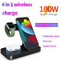 2023สินค้าใหม่รองรับ Telefone Qi 3 Em 1 Carregador Sem Fio Para 13 12 11 Pro Max Assica 15W Estação De Carregrápido Suporte Do Telefone