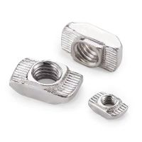 【CC】 30/20/10pcs M4 M5 T Nuts 2020 2030 2040 Aluminum Profile T-nut Plated