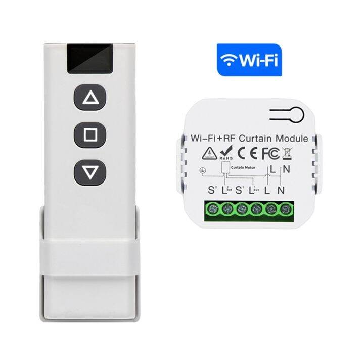 tuya-smart-life-wifi-rf-curtain-switch-roller-shutter-module-433mhz-transmitter-remote-control-window-blinds-alexa-google-home