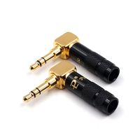 One Pcs 3.5mm 3/4 Poles Earphone Plug Straight Audio Jack Headphone 6.0mm Stereo Adapter Gold Plated Male Solder Line Connector