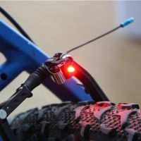 Bicycle Brake Light Waterproof Bike Rear Light Nano Bike Brake Red LED Light Cycling Taillight Safe Indicator Light Bicycle Lamp