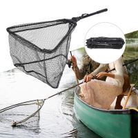 Mysports Folding Fish Landing Net Portable Collapsible Triangular Fly Fishing Ne