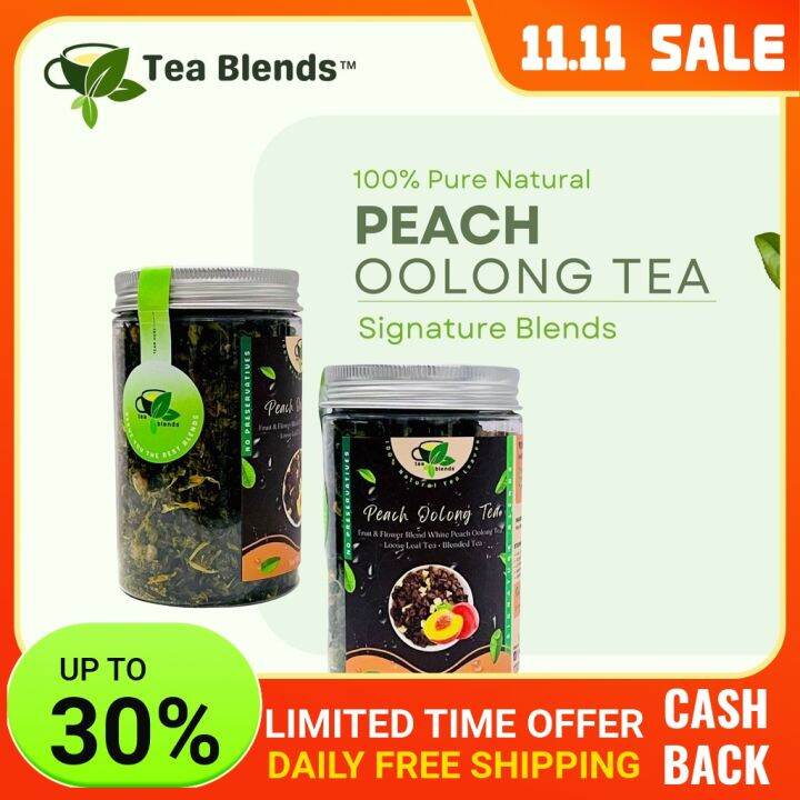 Signature Blends White Peach Oolong Tea 60 Grams Lazada PH