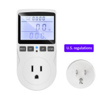 มิเตอร์วัดไฟฟ้าดิจิตอล,Wattmeter EU US ปลั๊กวัดกำลังไฟเครื่องวิเคราะห์ซ็อกเก็ตตรวจสอบวัตต์เทจไฟฟ้า