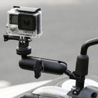 GoPro Mount Holder Motorcycle Accessories Handlebar Mirror Stand Bicycle Cycling Support For GoPro Hero 11 10 9 Sports Cameras