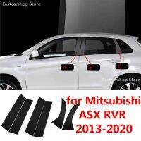 สำหรับมิตซูบิชิ ASX RVR 2020 2021หน้าต่างประตูรถคอลัมน์กลางกลาง B C แถบพีซีอุปกรณ์สติ๊กเกอร์ฝาครอบ2013-2019 2018