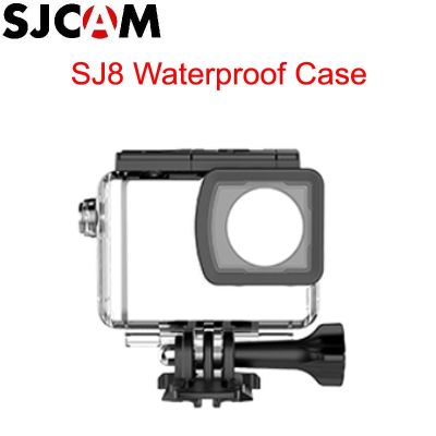 Sjcam เคสสำหรับดำน้ำ Sj8เคสกันน้ำใต้น้ำ30ม. สำหรับ Sjcam ชุดกล้องถ่ายภาพซีรีย์ Sj8