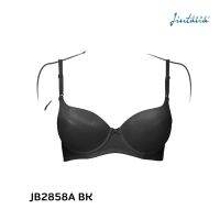 Jintana เสื้อชั้นใน (เสริมโครง) รุ่น Basic Bra รหัส JB2858A BK สีดำ