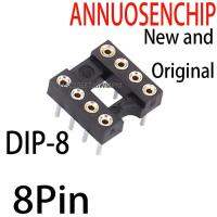 20PCS ใหม่และเป็นต้นฉบับ DIP-8 DIP SIP Round IC Sockets 8Pin