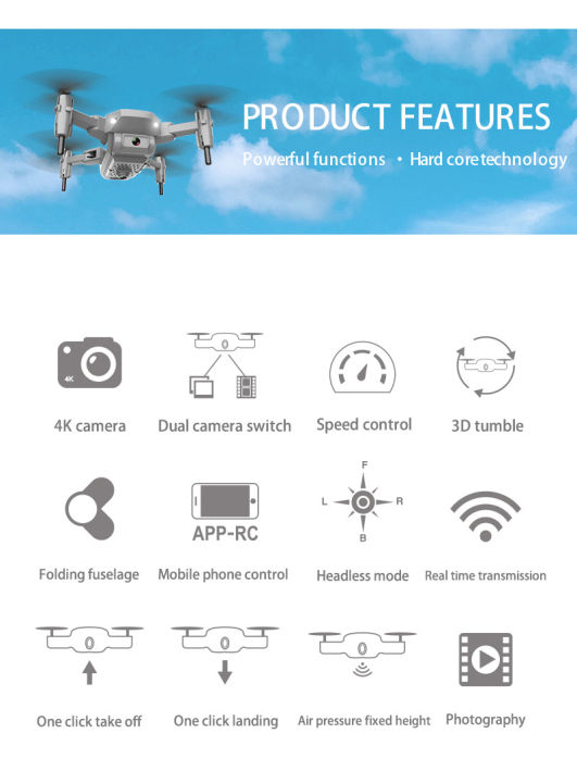 2023-e88-โดรน-4k-โดรนติดกล้อง-โดรนบังคับ-โดรนแบบพับได้-wifi-ถ่ายภา-โดรนบังคับติดกล้อง-โดรนจิ๋ว-โดรนถ่ายภาพ-gps-รีโมทคอนโทรล-drone-กลับอัตโนมัติที่