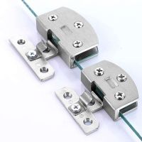 Free-opening Hole Glass Cabinet Door Hinges Display Cabinet Hinges Swivel Cupboard Hinges Hardware Door Hardware Locks