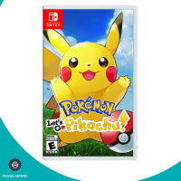 สินค้ามือ1 NSW pokemon lets go Pikachu [US-ASIA] english นินเทนโด้ สวิตช์ แผ่นเกม