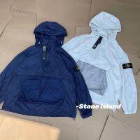 【New Coming】Summer Half Zip Hooded Workwear Sunscreen Clothing for Men and Womens Leisure Versatile