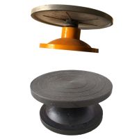 Wheel Turntable Turntable Clay Sculpture Modeling Pottery Multi-Function Manual Turntable Turntable Carving Table Pottery Wheel