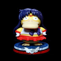 Pokemon Anime Figure Sailor Psyduck คอสเพลย์ Mizuno Ami Tsukino Usagi Figurine ของเล่น PVC Action รุ่นของเล่นเด็กวันเกิดของขวัญ