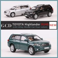 GCD 1:64 Toyota Highlander XU40โมเดลรถอัลลอย Diecast