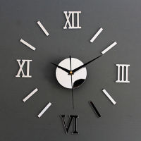 สร้างสรรค์นาฬิกาแขวนดิจิตอลสติ๊กเกอร์นาฬิกาออกแบบที่ทันสมัยนาฬิกานาฬิกา DIY บนผนังห้องครัวนาฬิกาห้องนั่งเล่นตกแต่งบ้าน