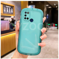 เคสสำหรับ Realme 8i 7i C17 ปกป้องเลนส์บิ๊กอายสีลูกอมกันกระแทกใสซิลิโคน TPU เคสโทรศัพท์อ่อน