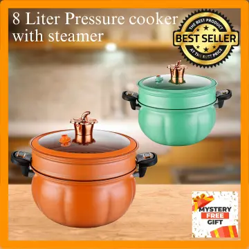  Micro Pressure Cooker, 8L Large Capacity Pressure Pot