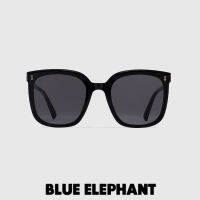 [BLUE Elephant] ใหม่ VAINT สีดํา 2023 | แว่นตากันแดด สไตล์เกาหลี | กรอบสี่เหลี่ยมผืนผ้า ป้องกันรังสียูวี สําหรับผู้ชาย และผู้หญิง | ส่งตรงจากเกาหลี เป็นที่นิยม